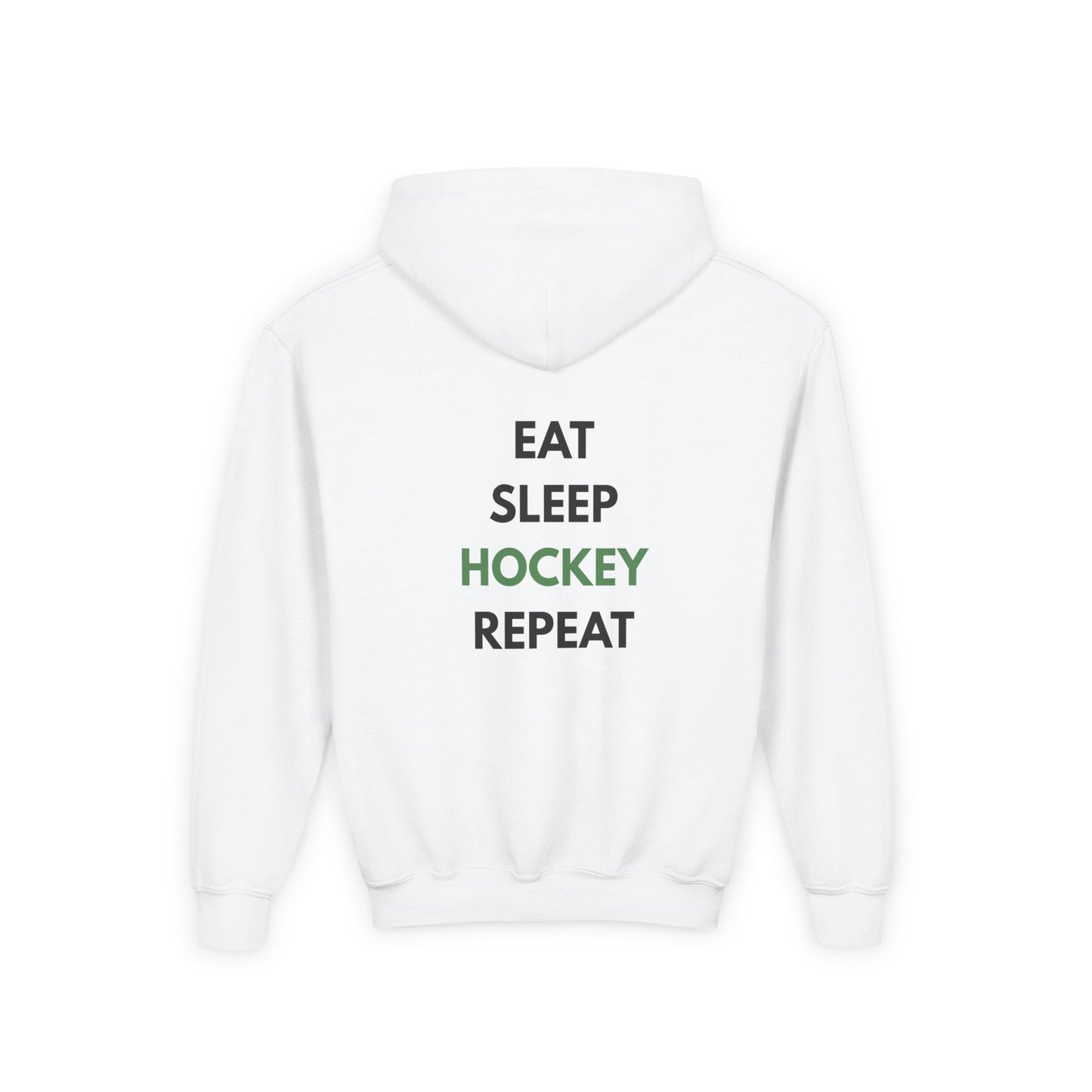 Eat, Sleep, Hockey, Repeat Sweatshirt - Youth