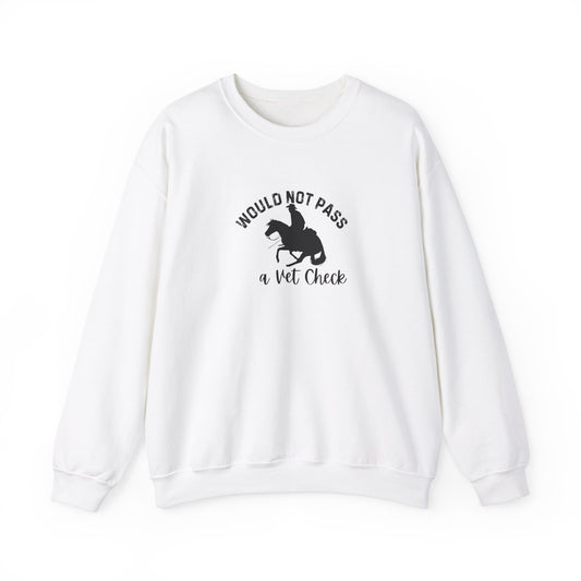 Women's Vet Check Crewneck