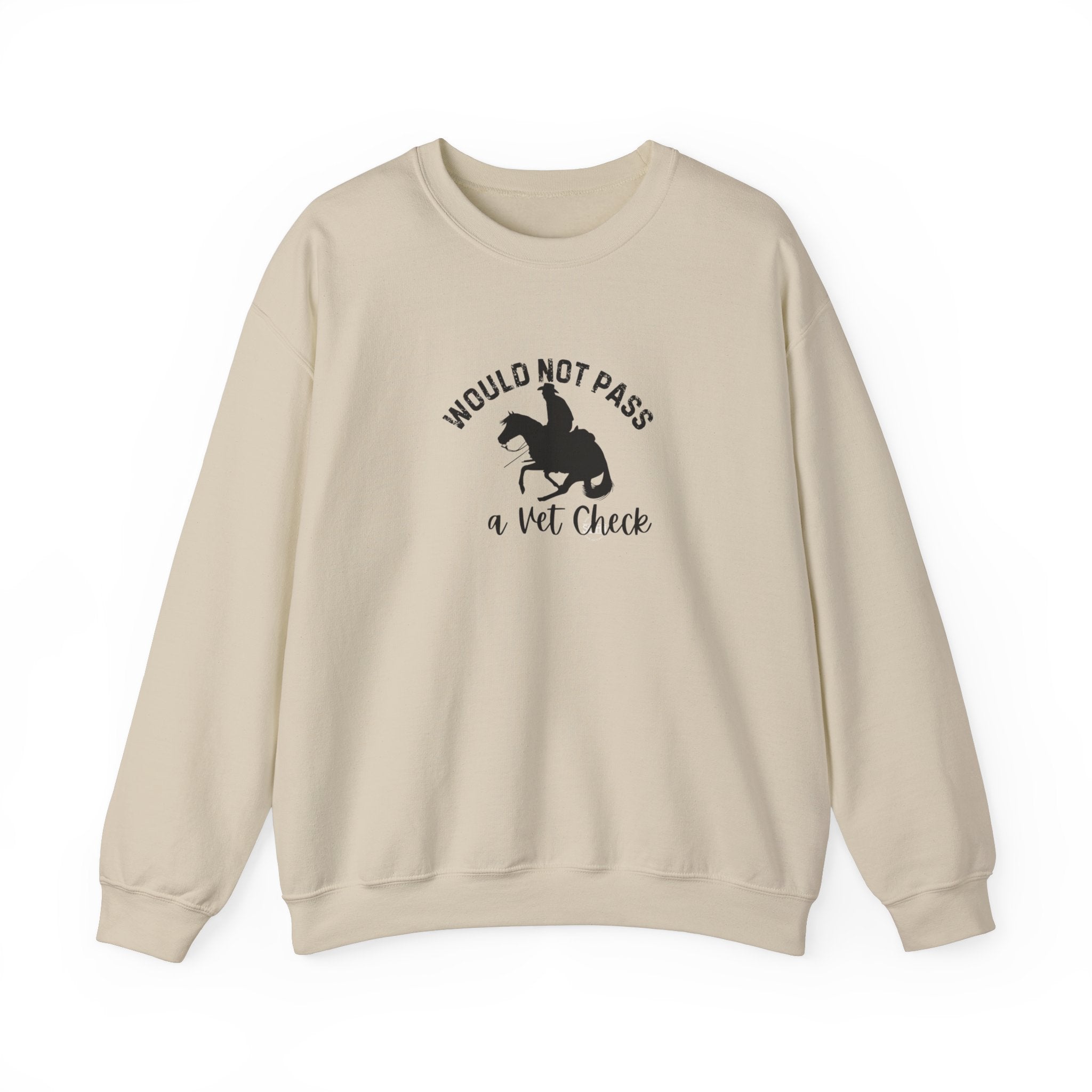 Women's Vet Check Crewneck