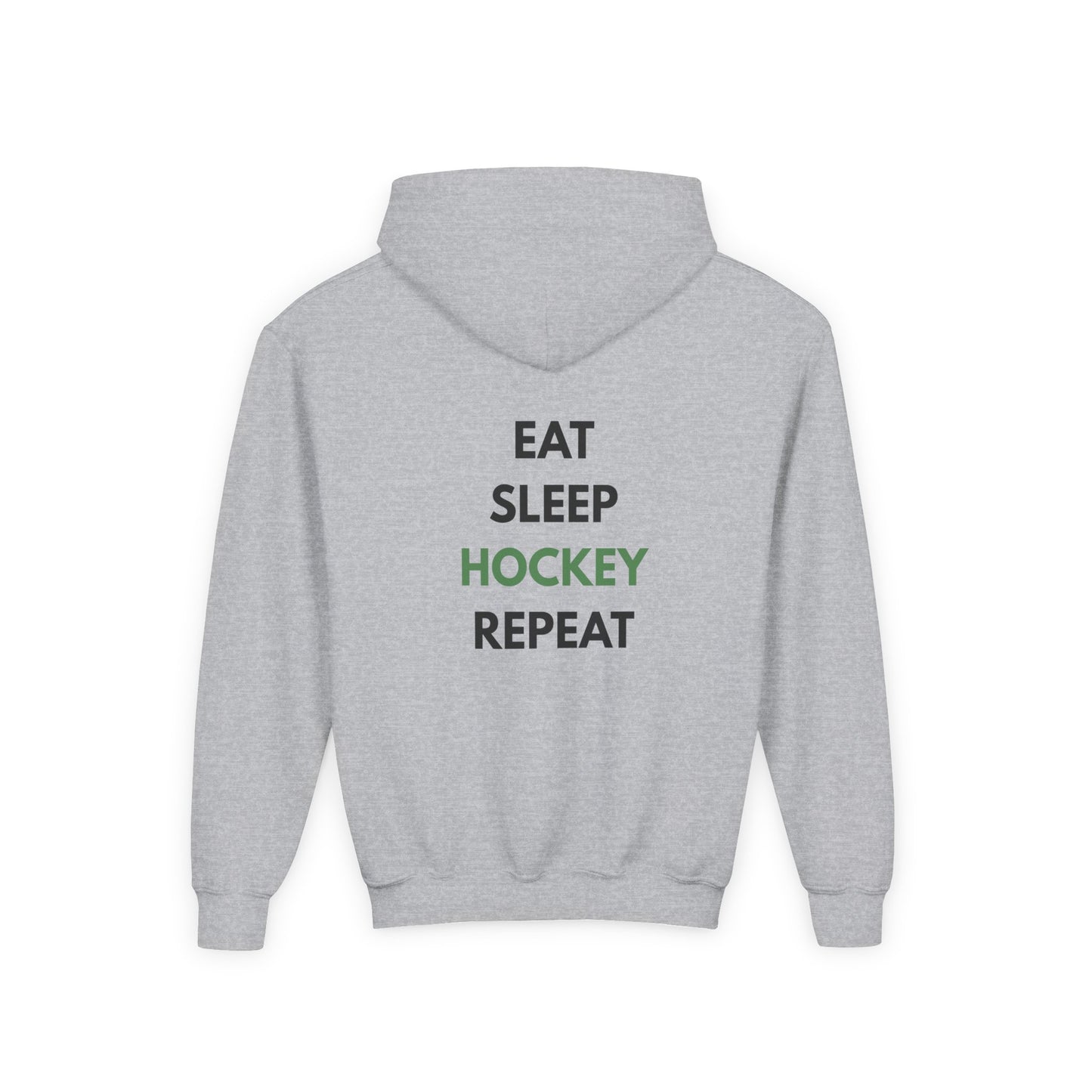 Eat, Sleep, Hockey, Repeat Sweatshirt - Youth