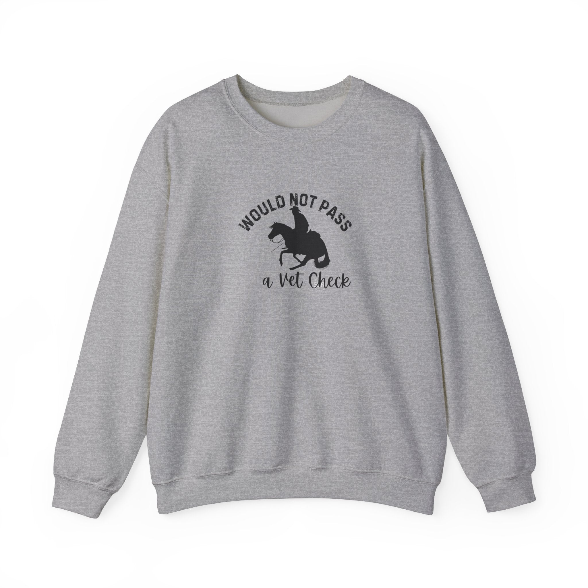 Women's Vet Check Crewneck