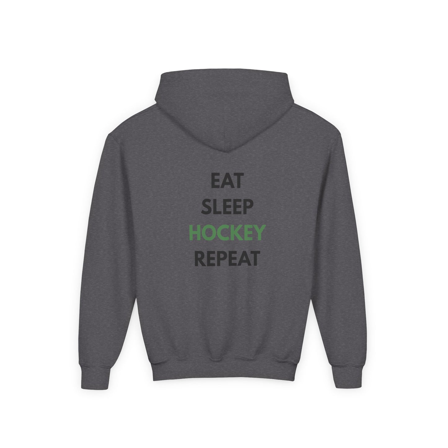 Eat, Sleep, Hockey, Repeat Sweatshirt - Youth