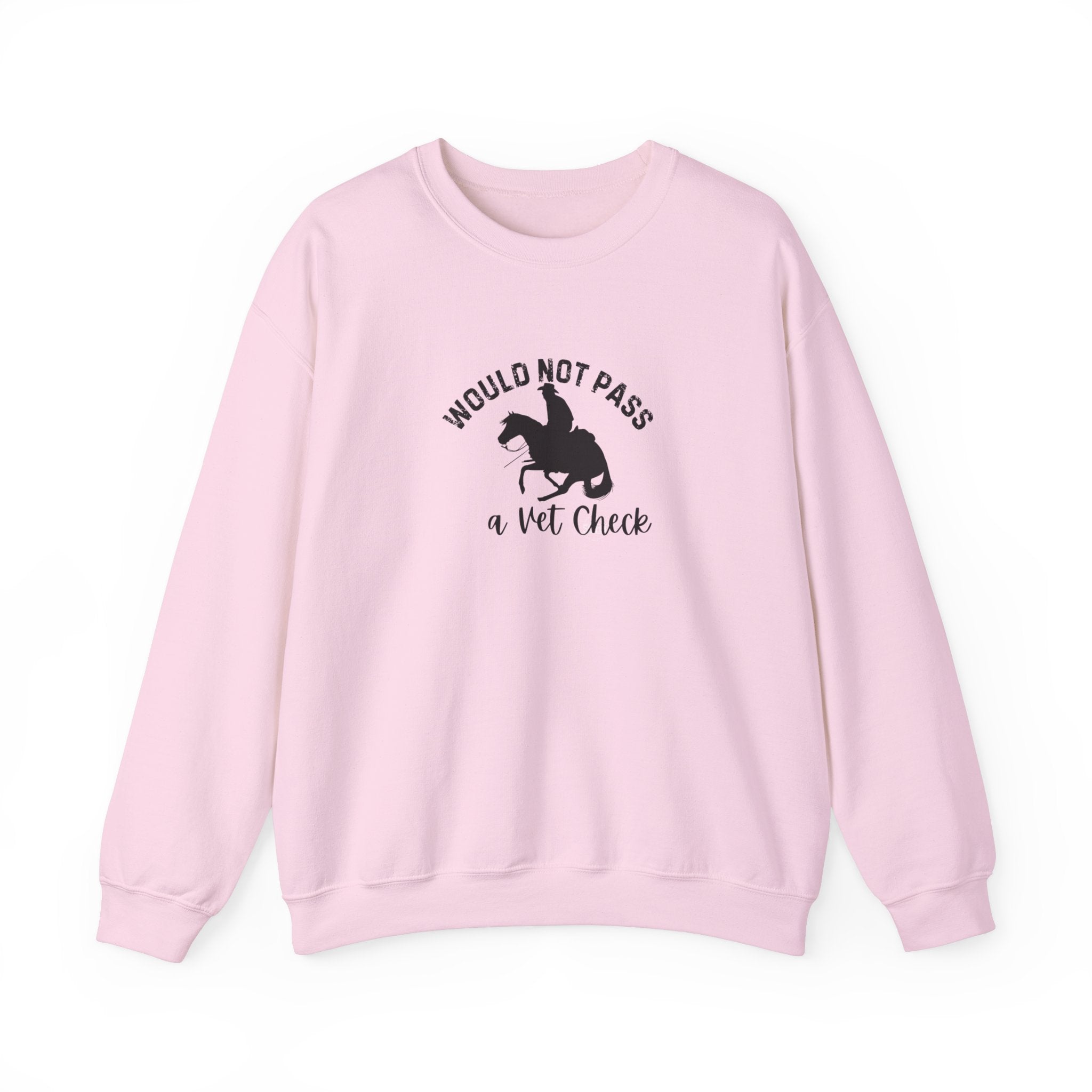 Women's Vet Check Crewneck