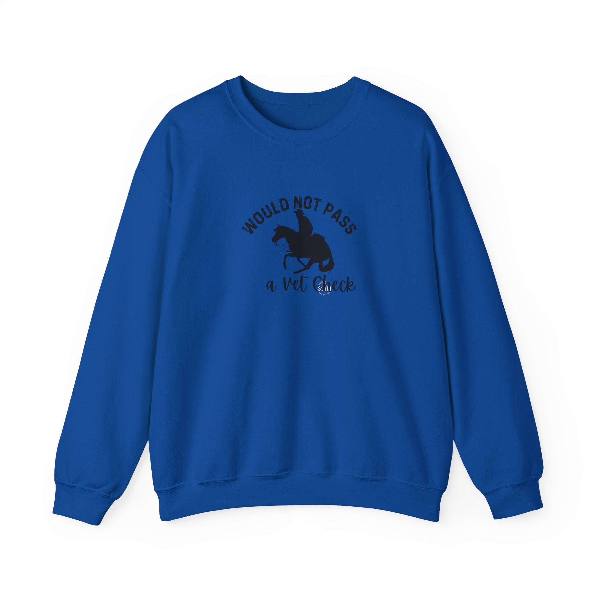 Women's Vet Check Crewneck