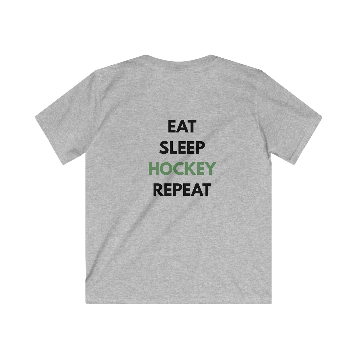 Eat Sleep Hockey Repeat - Youth Tee