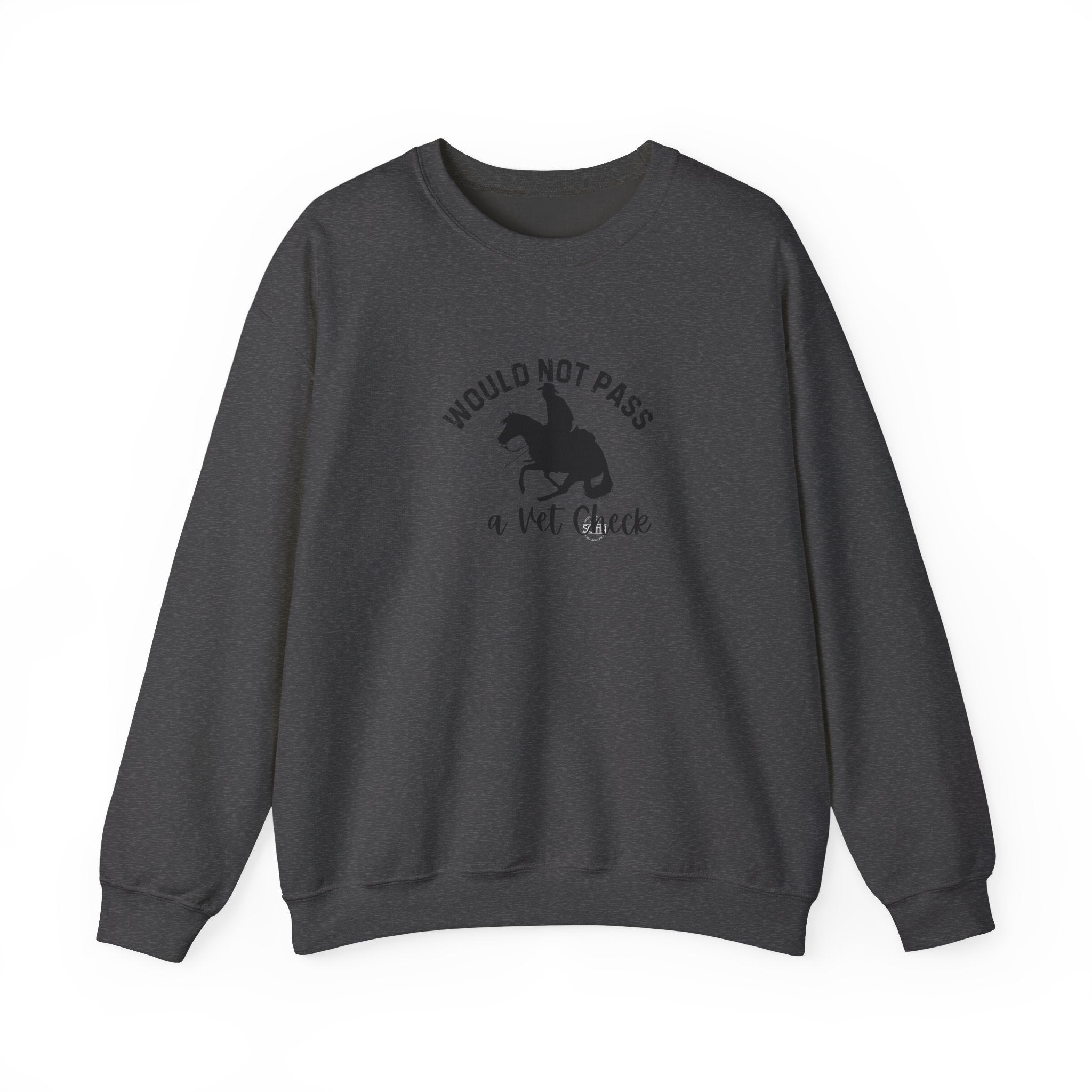 Women's Vet Check Crewneck