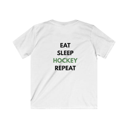 Eat Sleep Hockey Repeat - Youth Tee